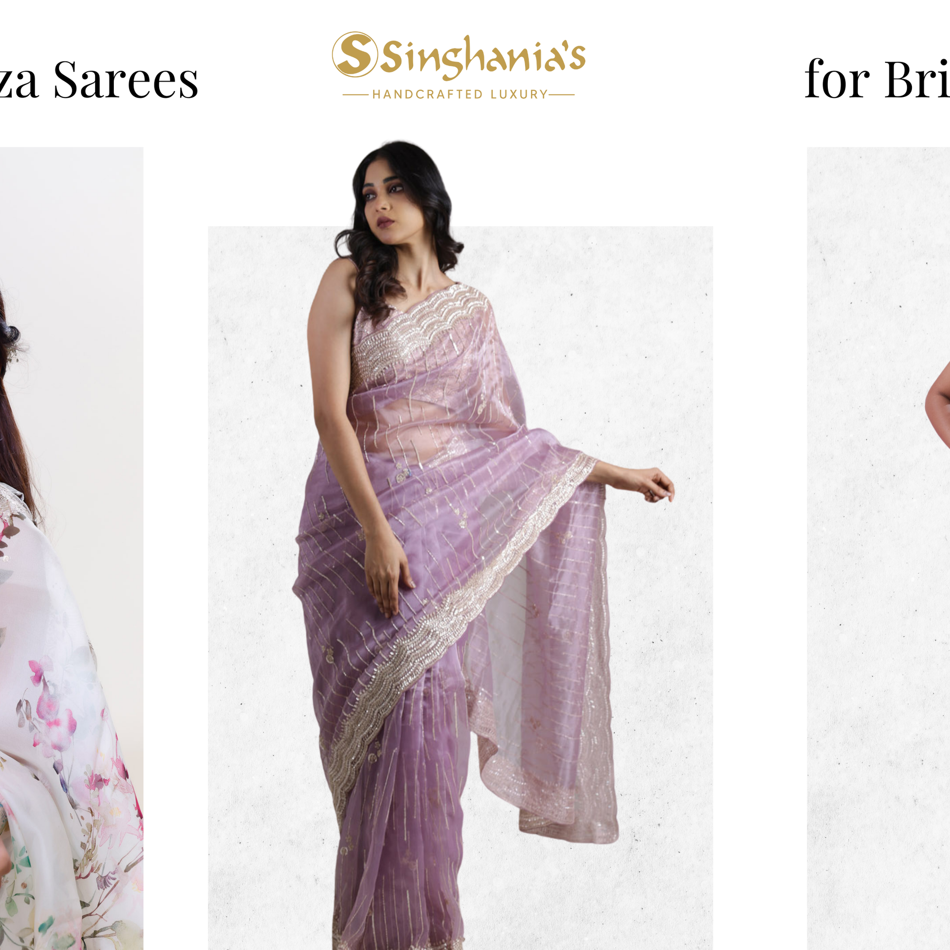Best Organza Sarees for Bridesmaids