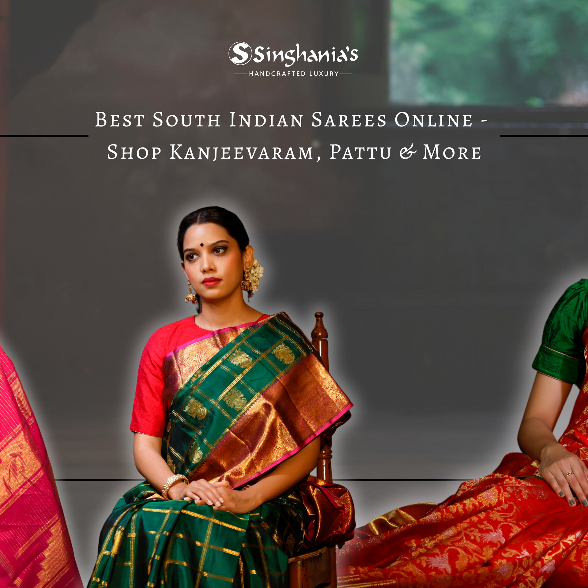 Best South Indian Sarees Online - Shop Kanjeevaram, Pattu & More