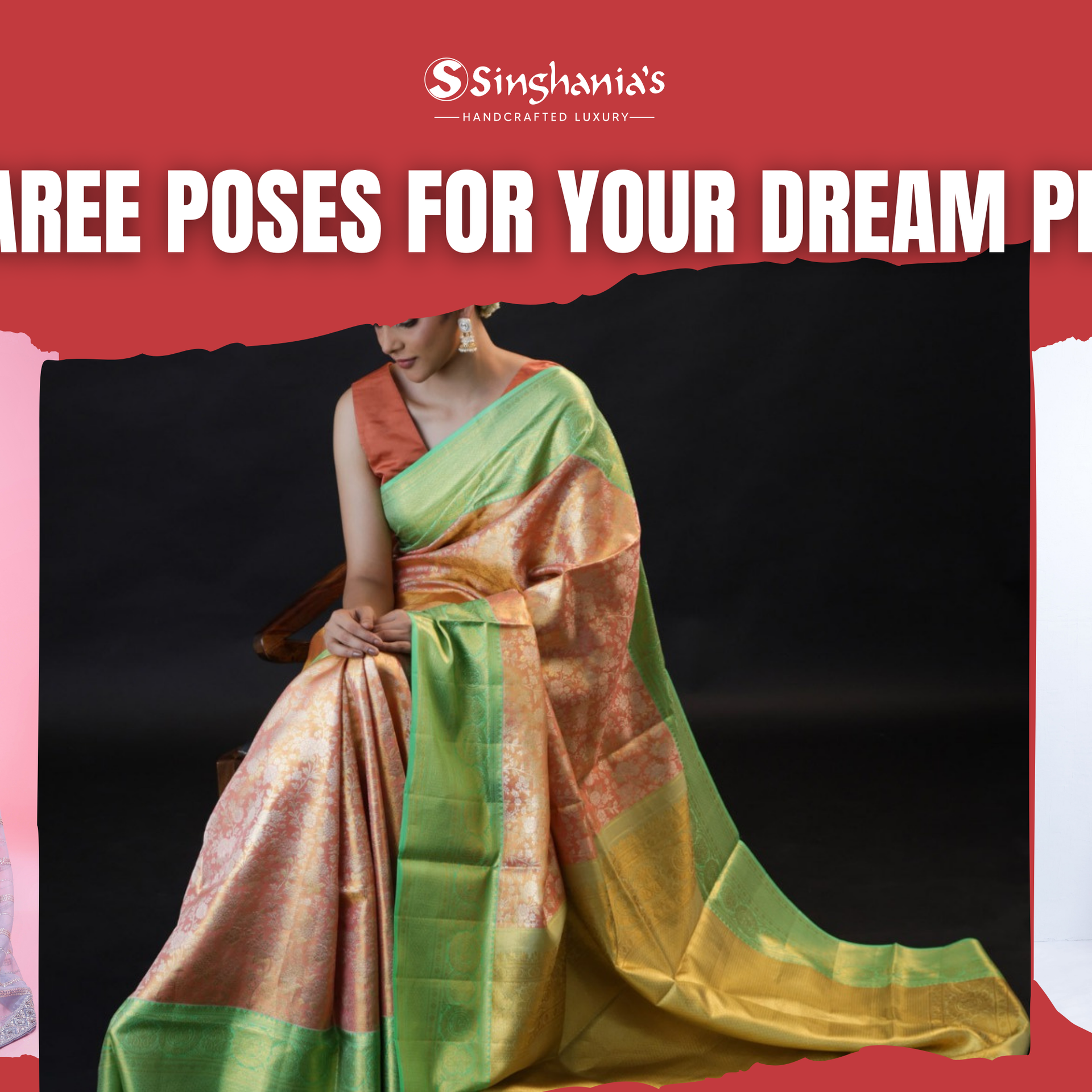 Best Saree Poses for your Dream Pictures