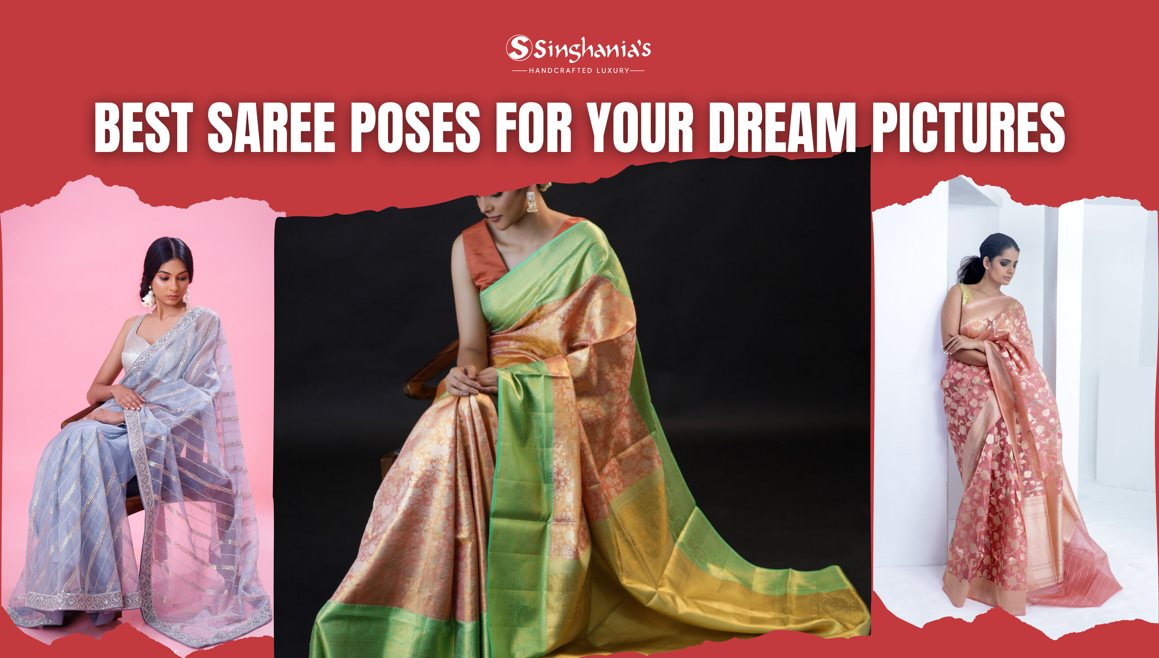 Best Saree Poses for your Dream Pictures