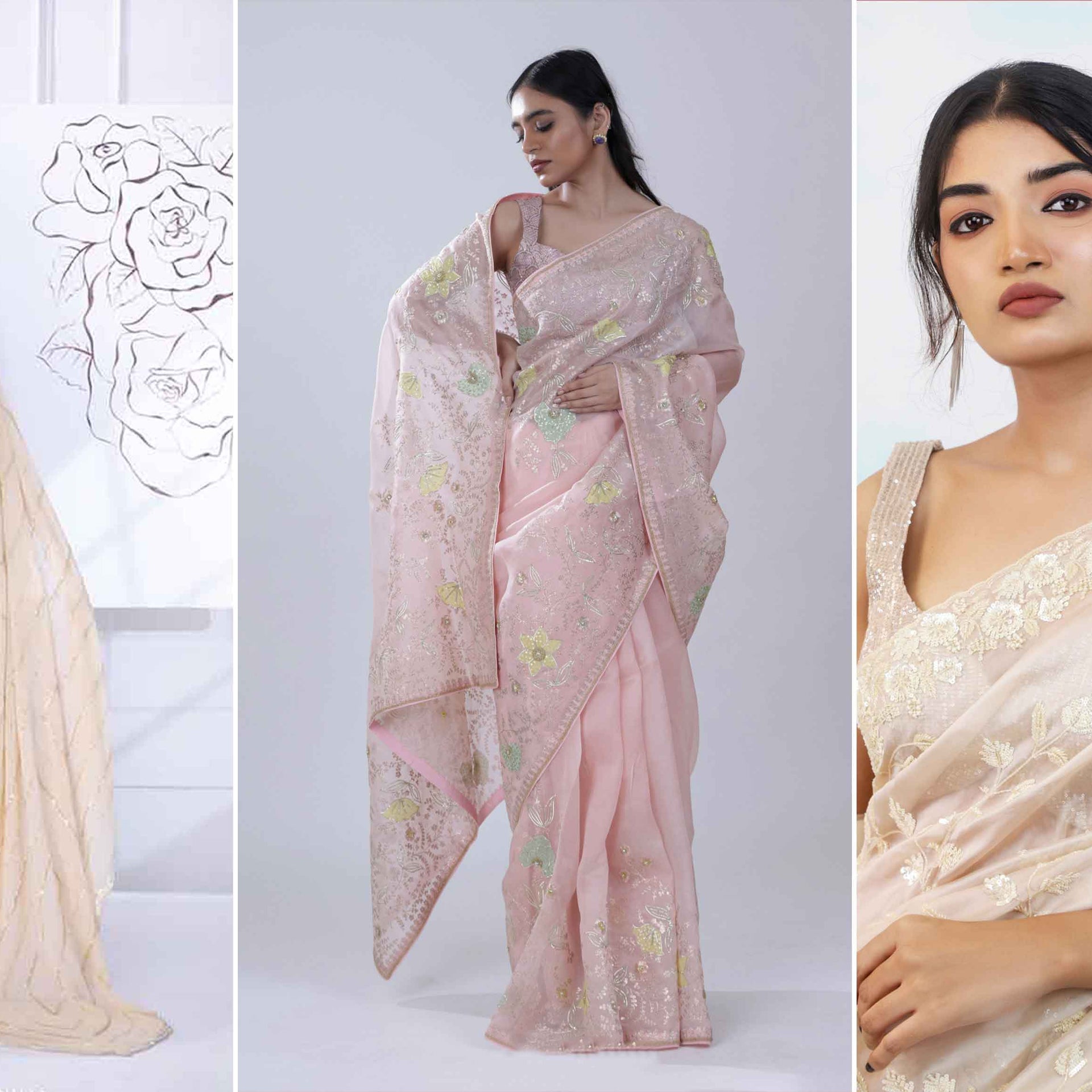 Embroidery Unveiled: A Close Look at Different Embroidery Techniques on Sarees