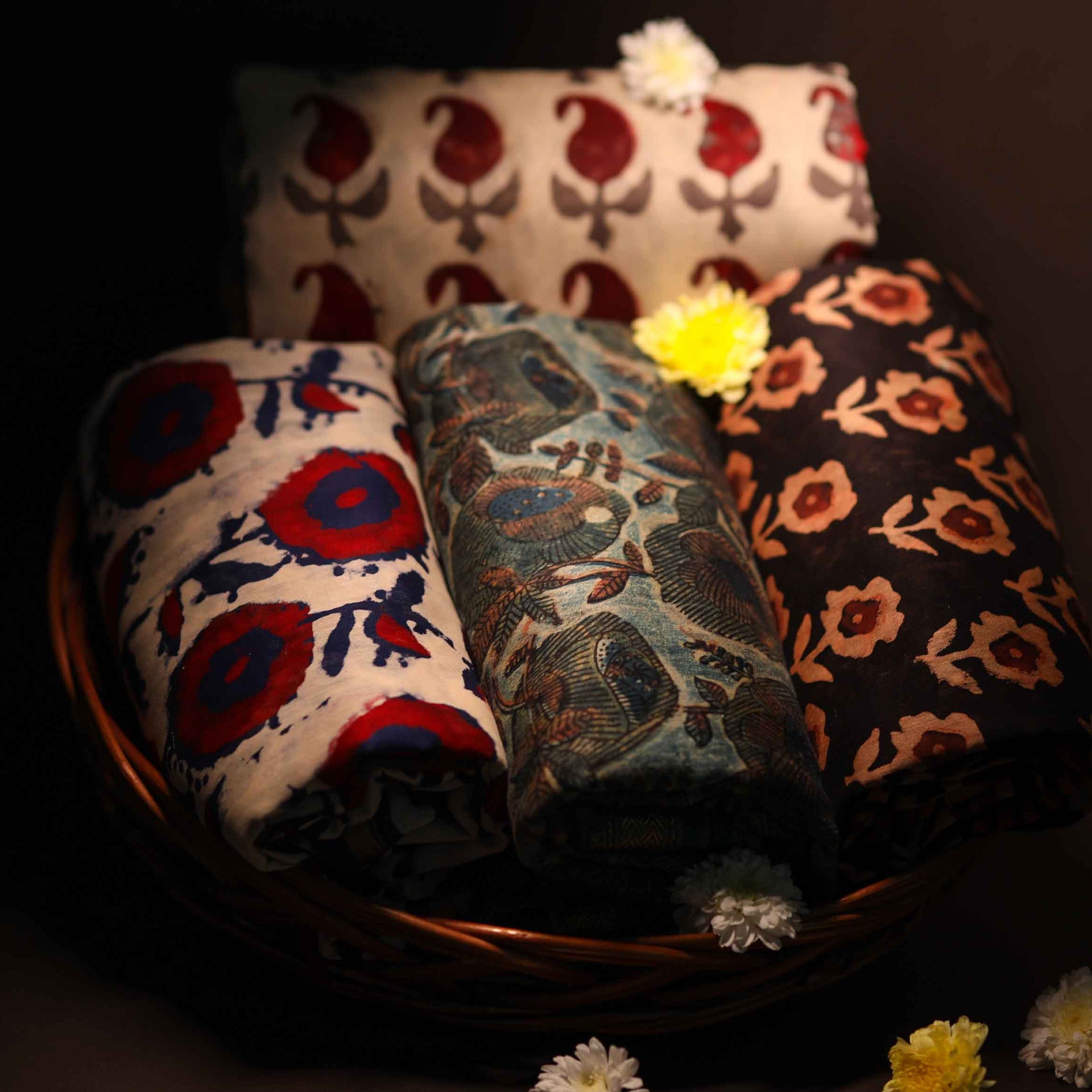 The Allure of Ajrakh Print Saree: Patterns and Techniques Unraveled