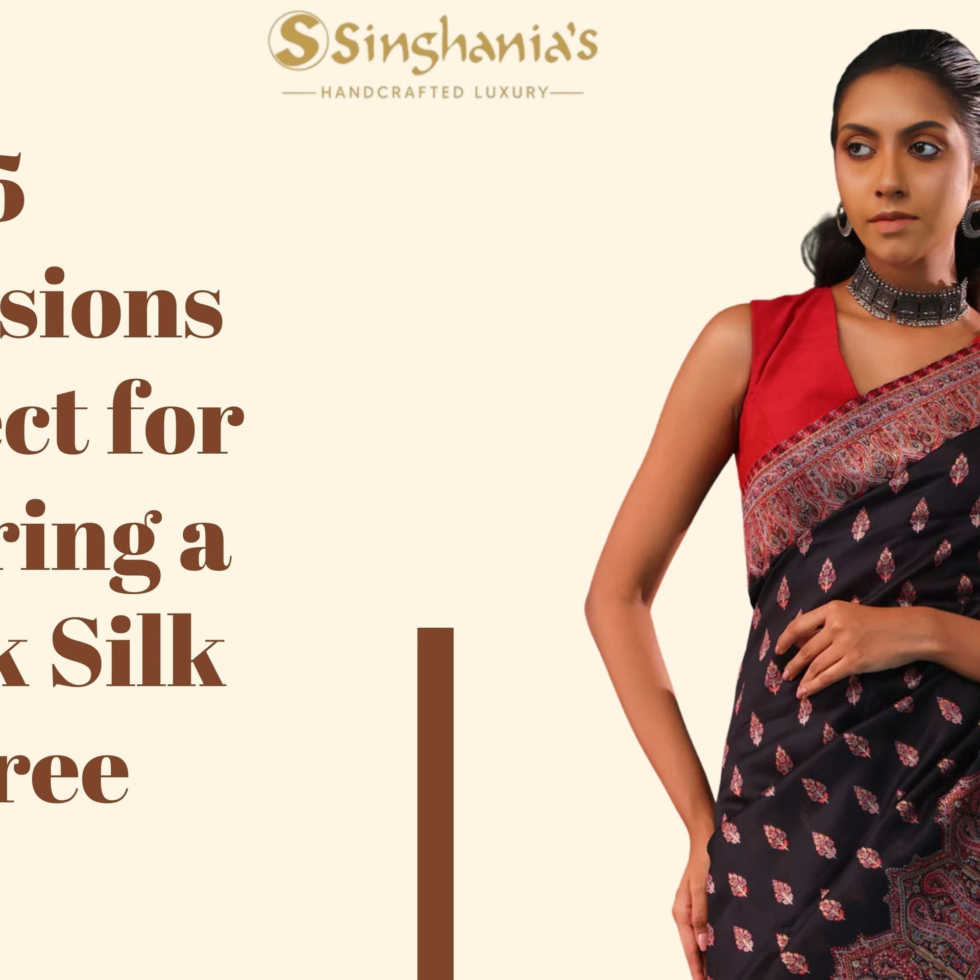 Black Silk Sarees