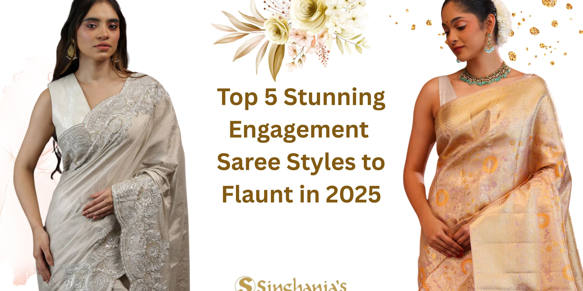 Engagement Sarees