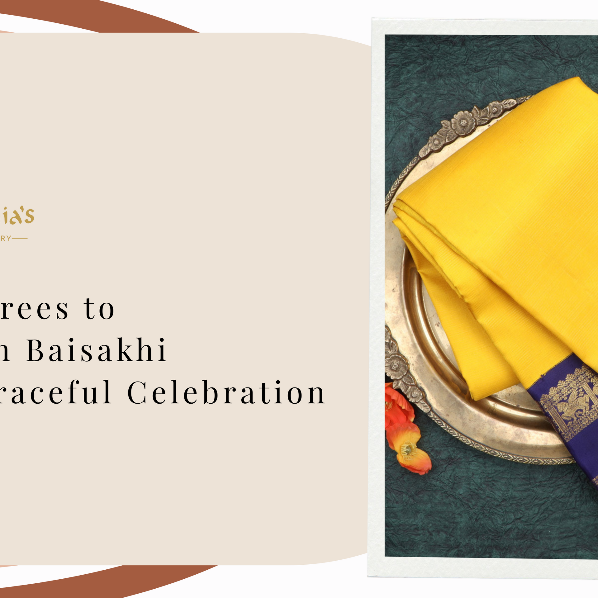 Best Sarees to Wear on Baisakhi for a Graceful Celebration