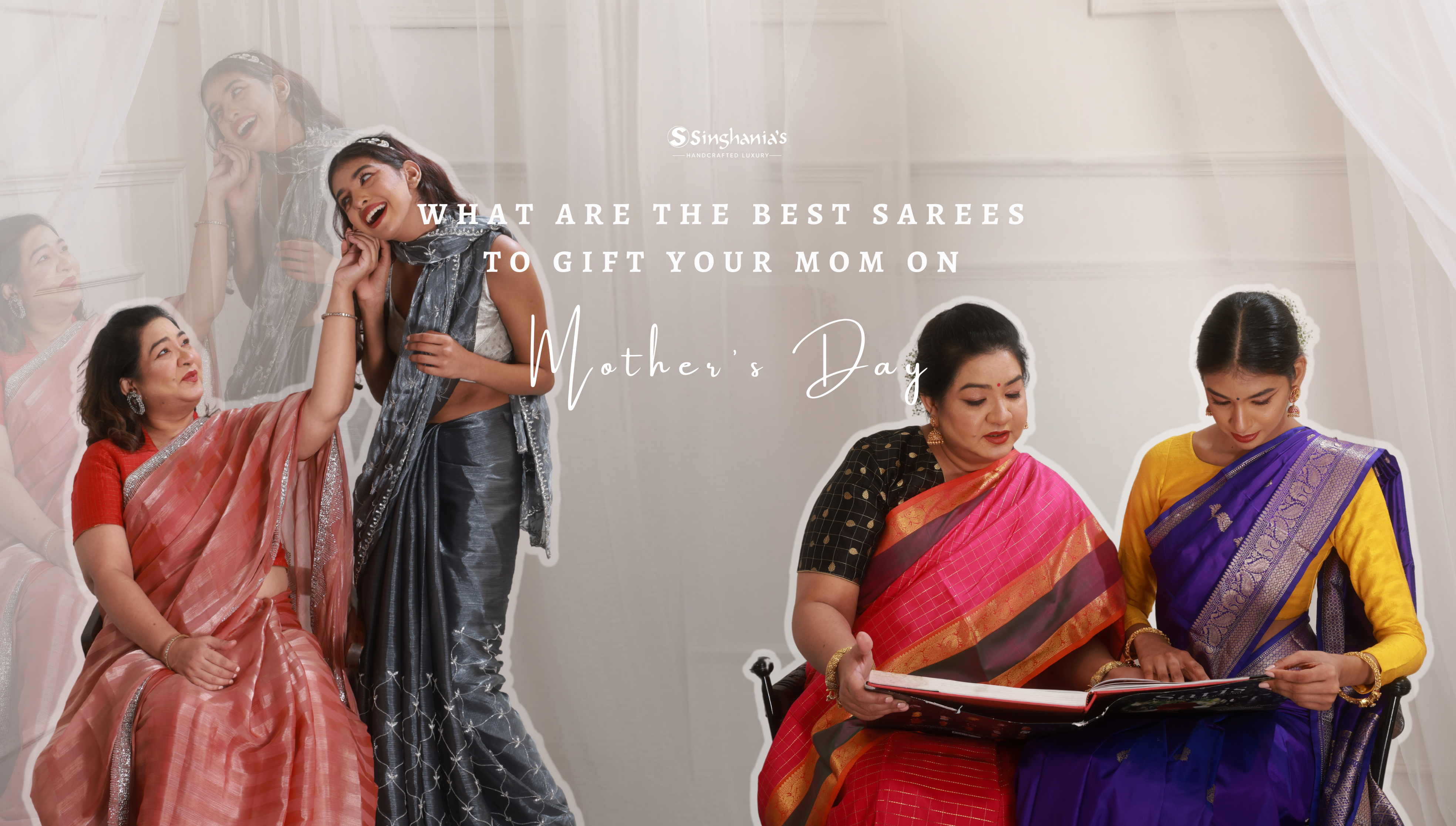 What are the best sarees to gift your mom on Mother's Day?
