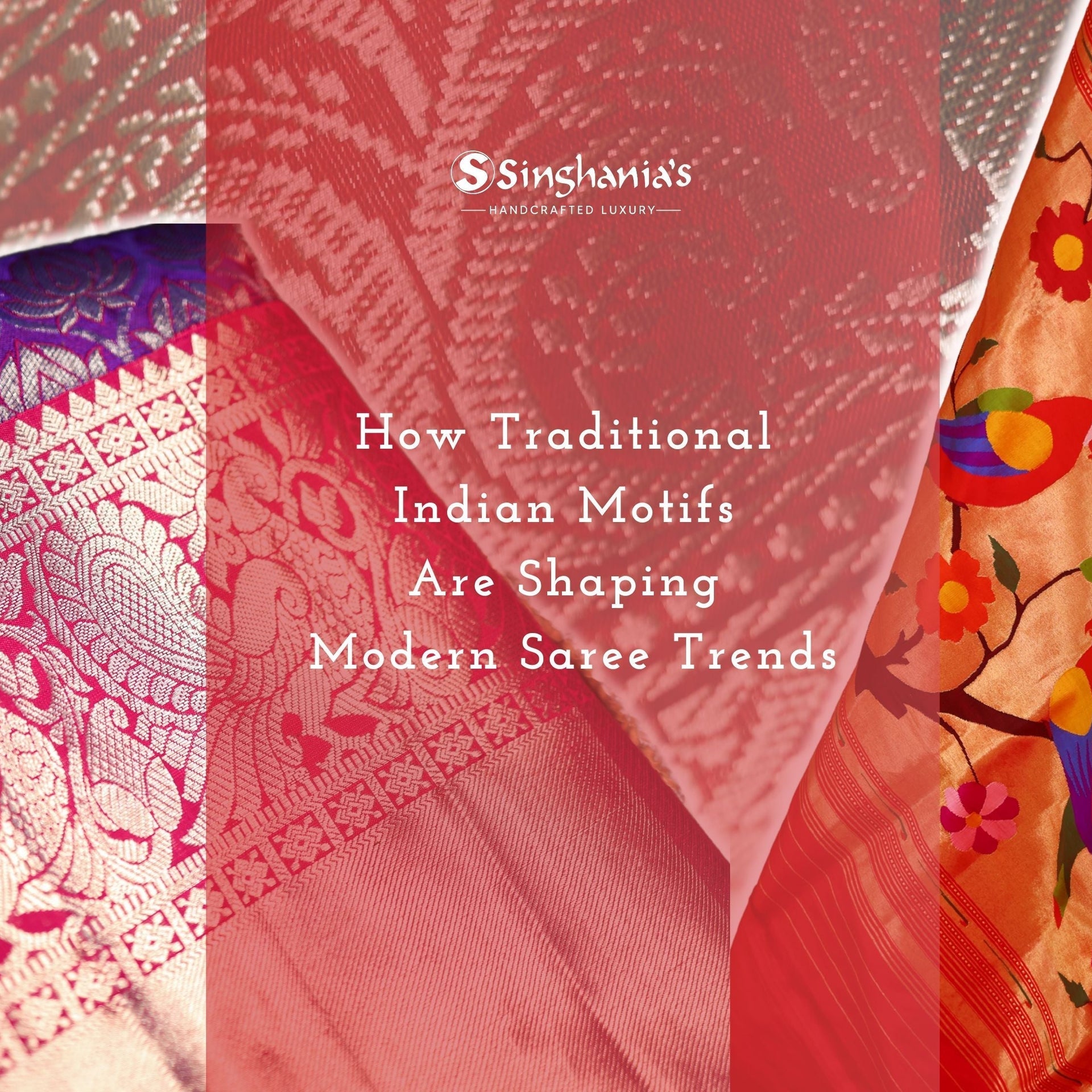 How Traditional Indian Motifs Are Shaping Modern Saree Trends