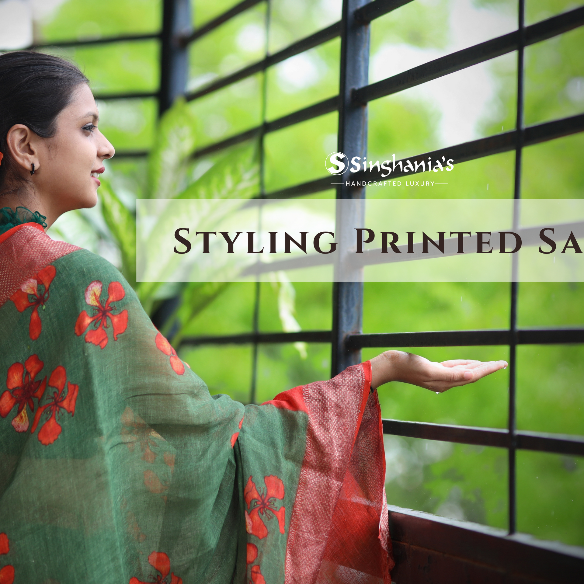 How to Style Printed Sarees for Various Occasions