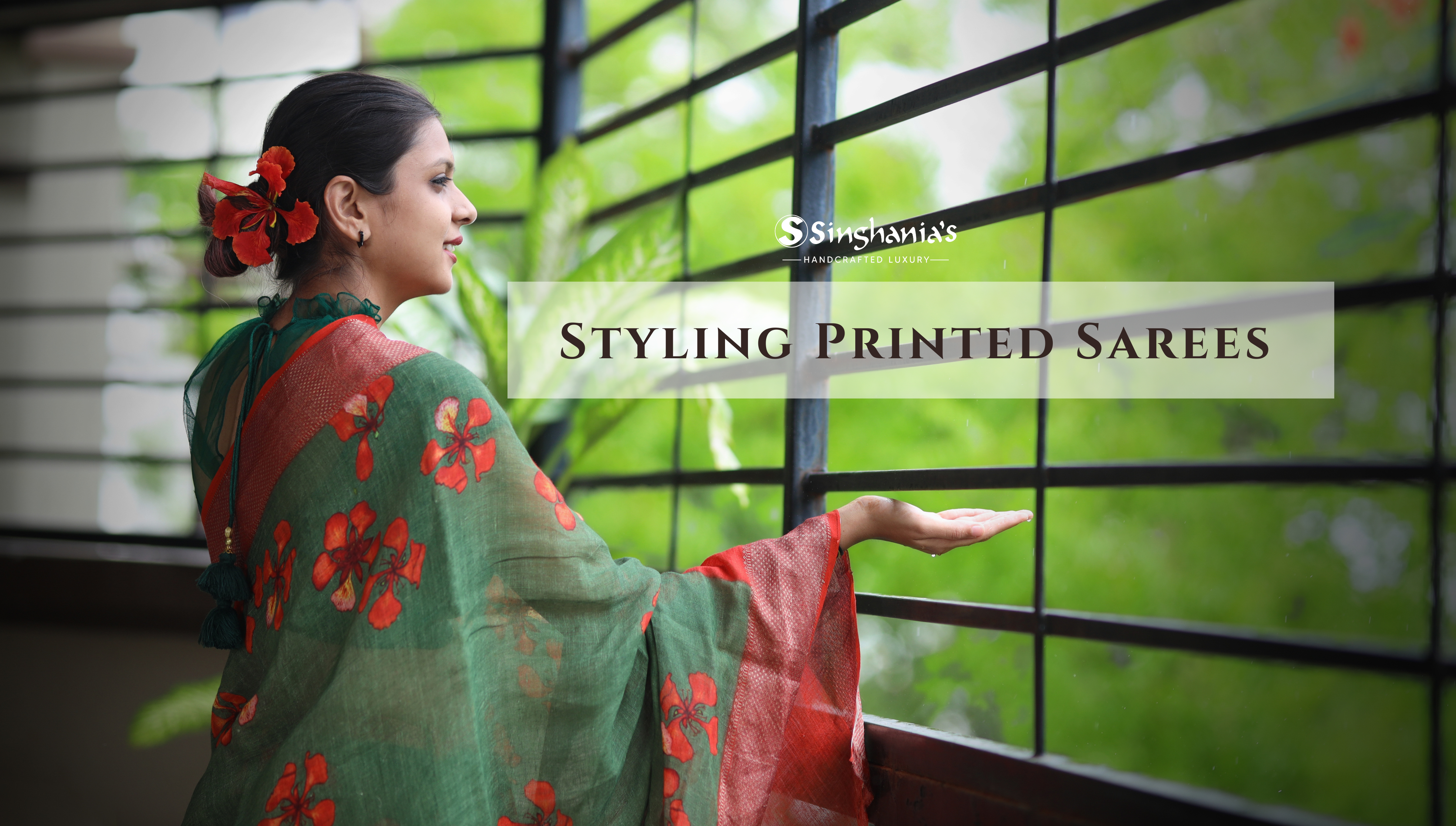How to Style Printed Sarees for Various Occasions