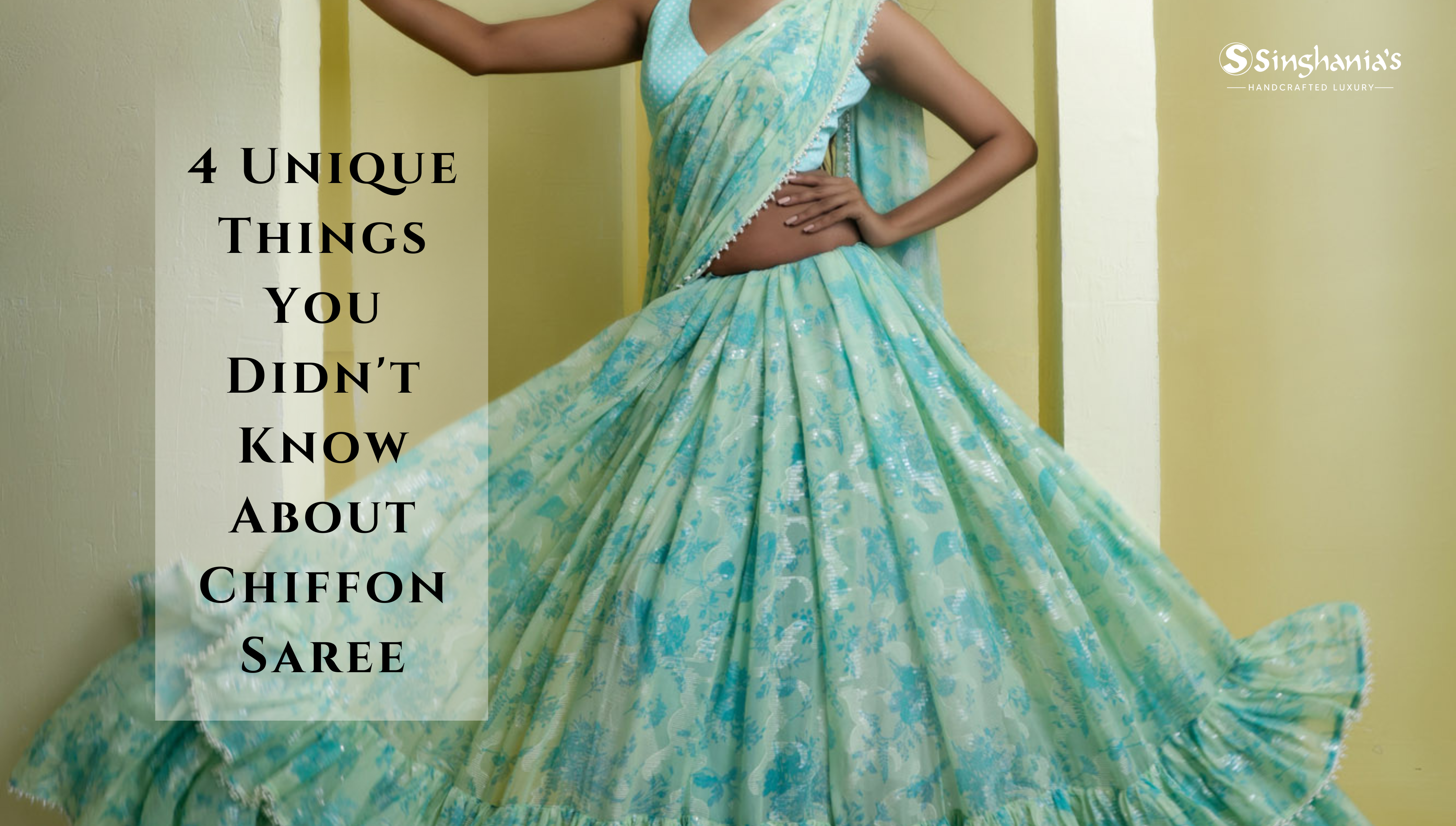4 Unique Things You Didn't Know About Chiffon Saree
