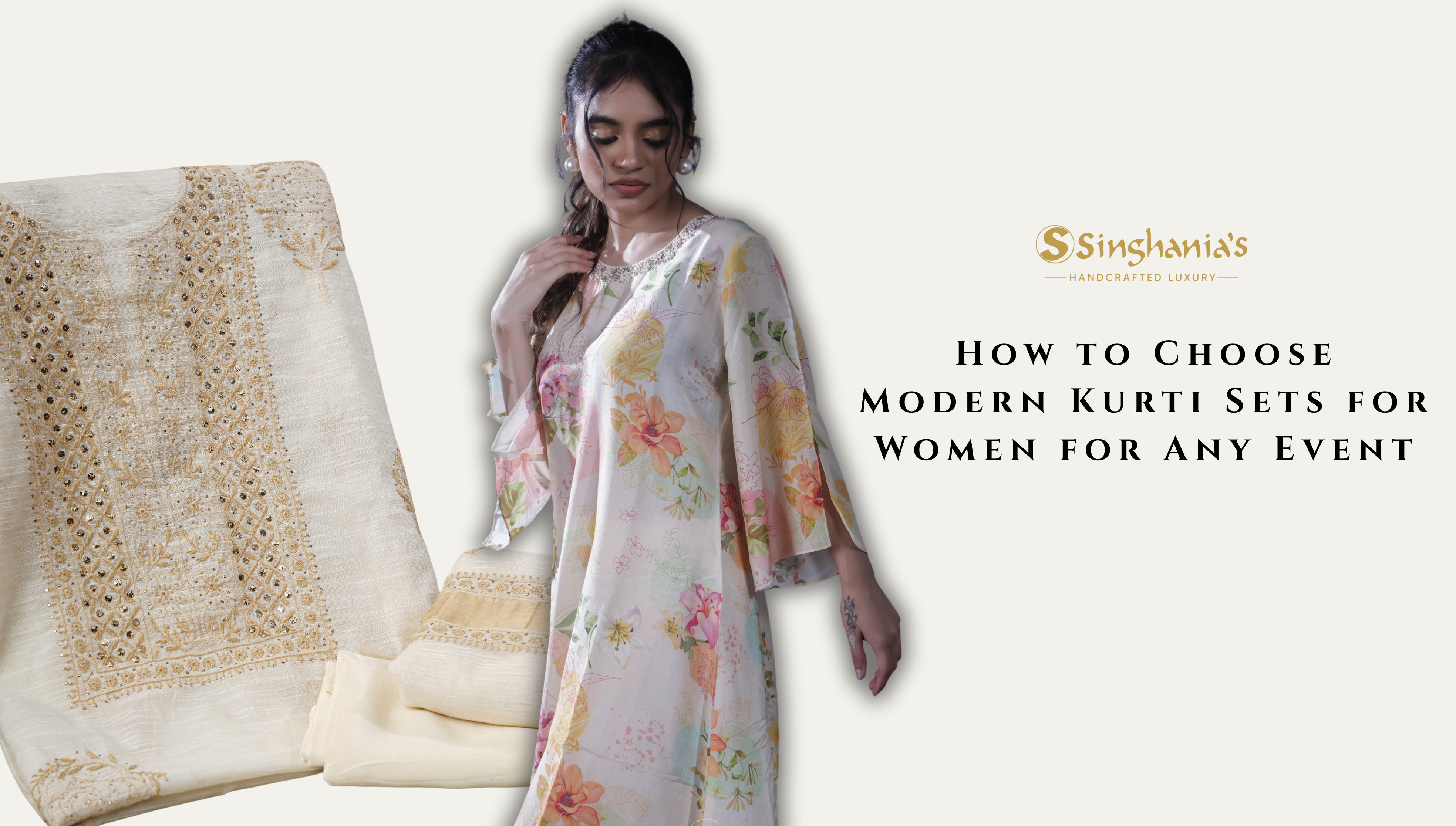 How to Choose Modern Kurti Sets for Women for Any Event