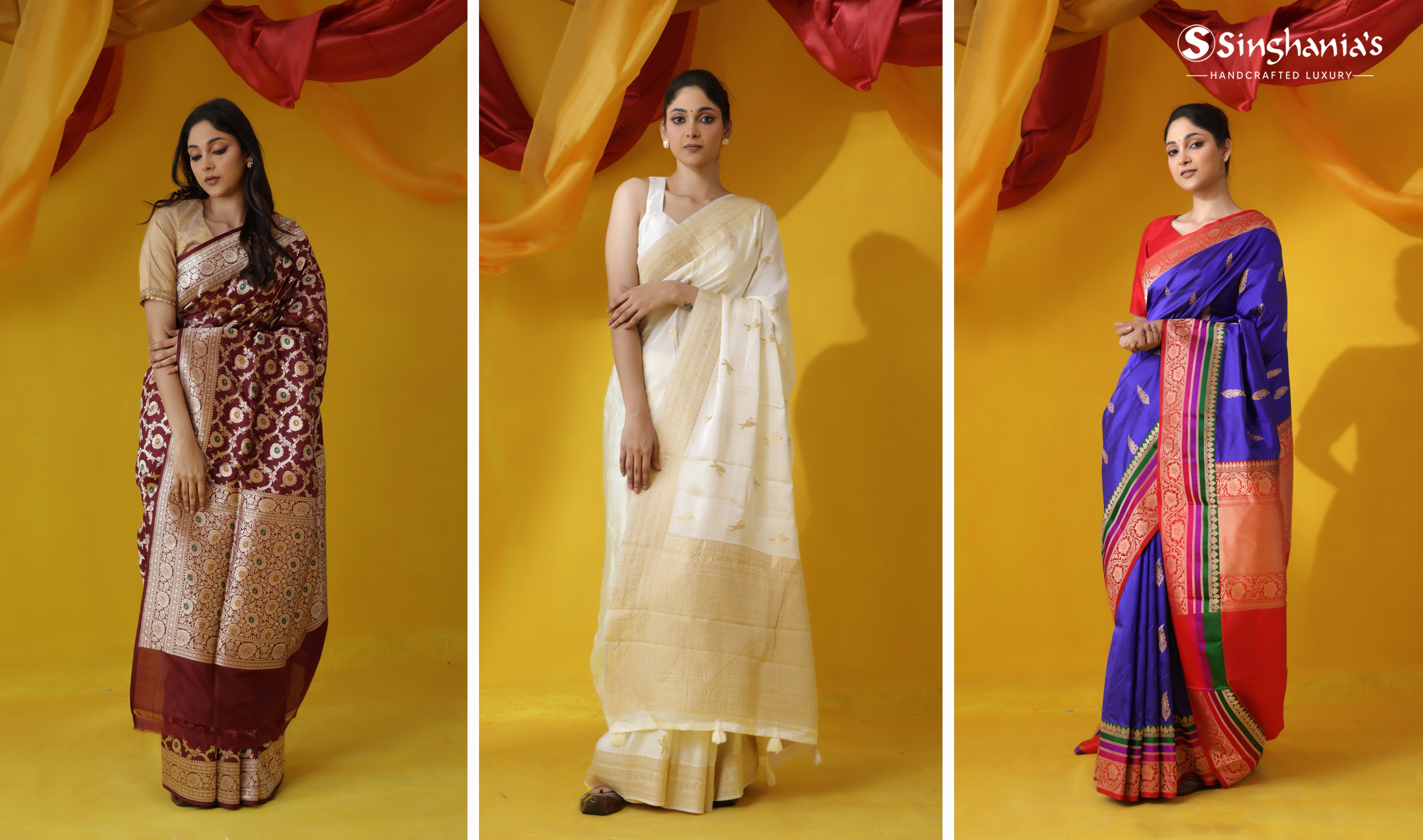 Divine Drapes: Graceful Sarees for Auspicious Mahashivratri