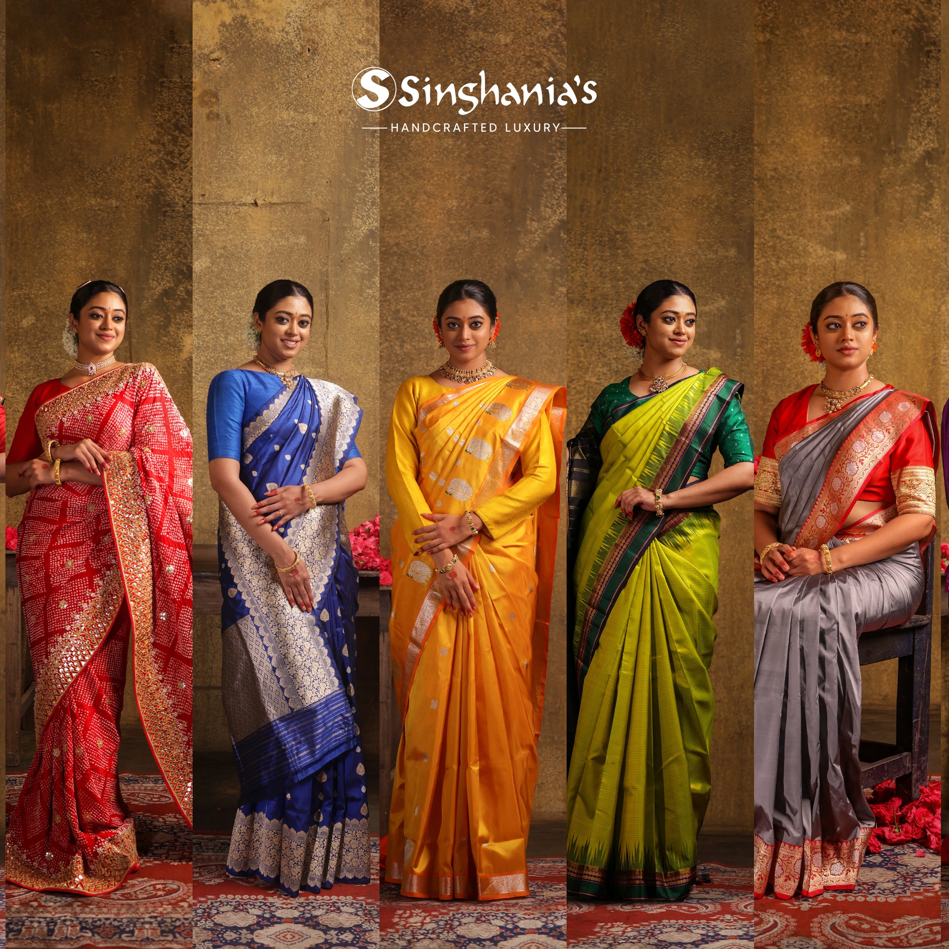 colours of sarees