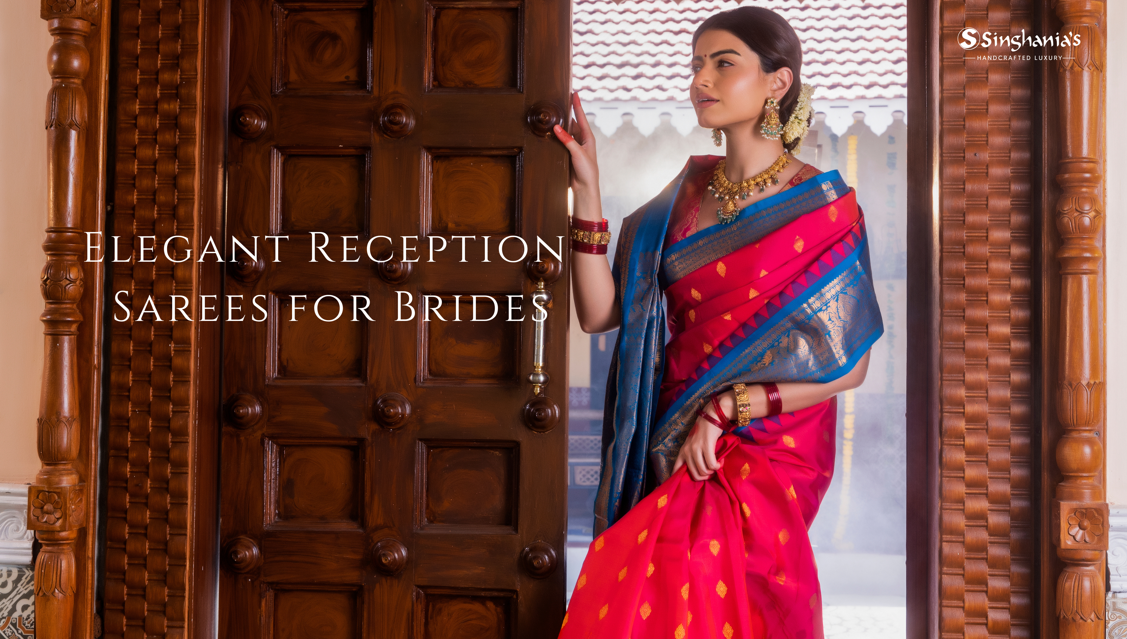 Elegant Reception Sarees for Brides: Top Trends for Stunning Entrance