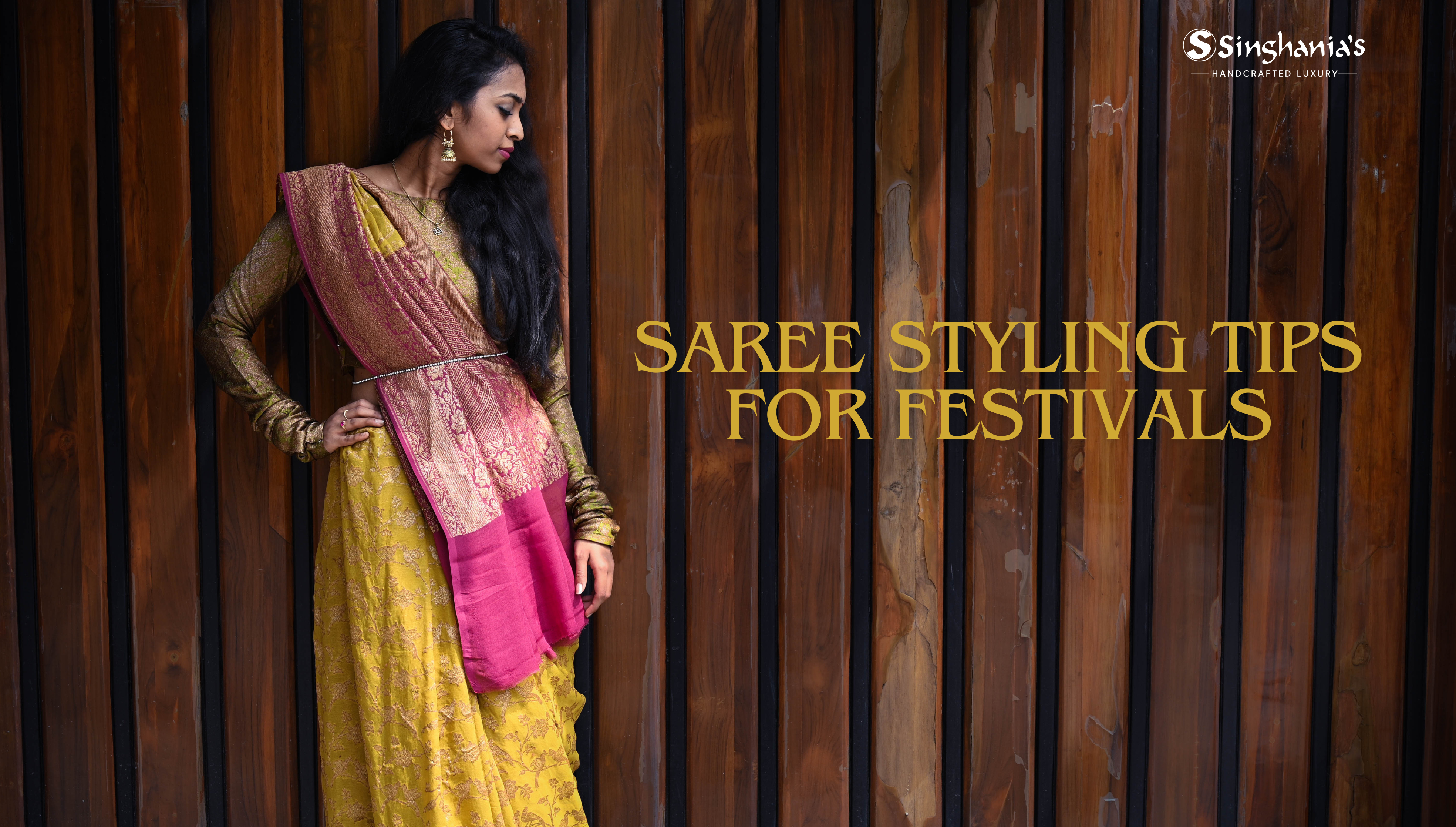 Saree Styling Tips for Festivals:Look Fab for Diwali,Durga Puja & More