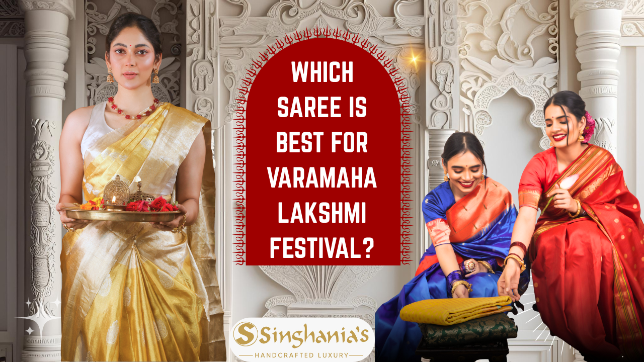 Which Saree Is Best For VaraMahalakshmi Festival?