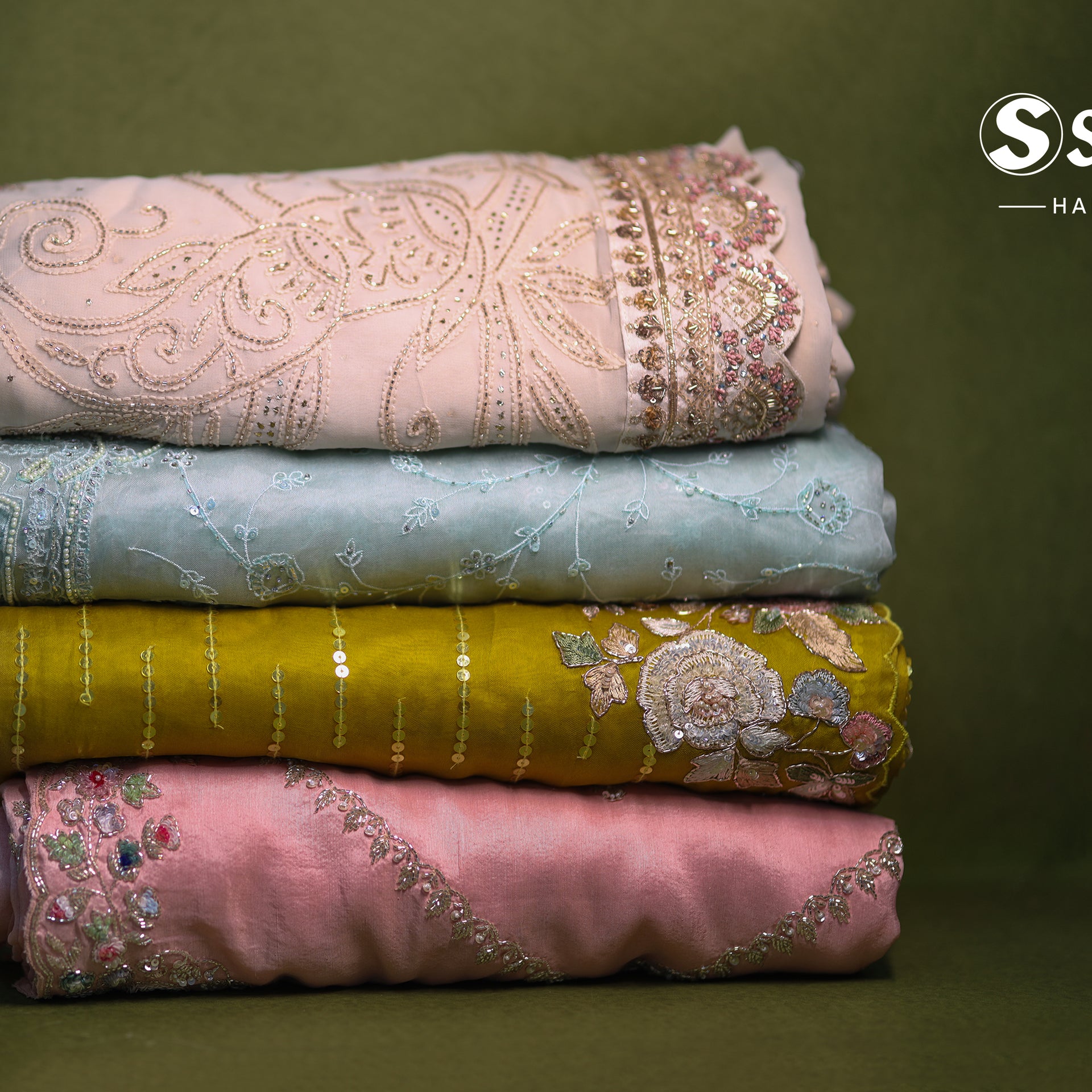Handwork Saree Designs Unveiled