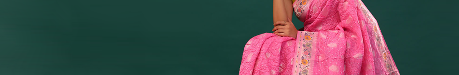 Bandhani Silk Sarees | Singhania's