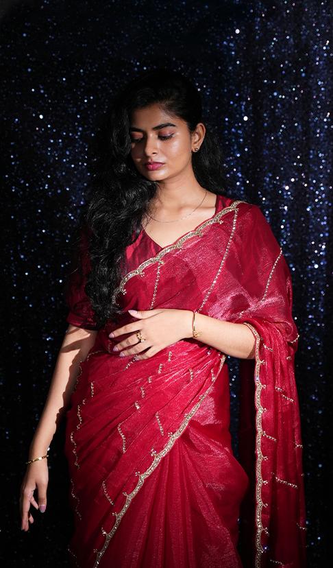 Shop from Singhania's Trendiest Party Wear Sarees Online