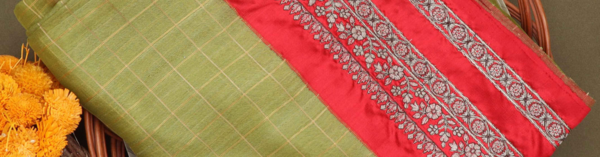 Pure Mukaish Embroidery Sarees
