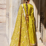 Mahendi Green Uppada Silk Kurta Set