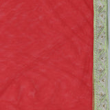 Purple Raw Silk Embroidered Kurti With Salwar And Dupatta