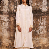 White Crepe Co-Ord Set