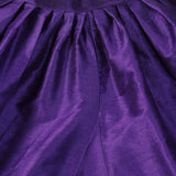 Purple Raw Silk Dori Hand Embroidered Suit With Salwar And Dupatta