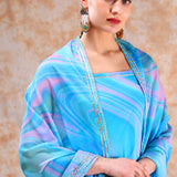 Ocean Swirl Sharara Set