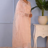 Light Baby Pink Cotton Silk Kurta Set
