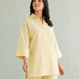 Sunshine Yellow Stripe Co-Ord Set