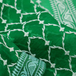 Sea Green Organza Arch Crafted Saree