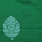 Sea Green Organza Arch Crafted Saree