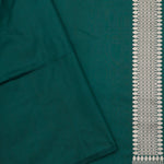 Kaitoke Green Banarasi Silk Saree With Meenakari Zari Jaal Work
