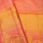 Turquoise Green Jaal Kanjivaram Silk Saree