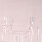 Lemonade Pink Organza Handcrafted Saree