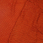 Rich Black Bandhani Ajrakh Silk Handloom Saree