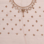 Dusty Pink Tissue Handcrafted Saree