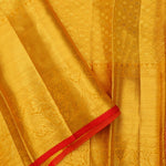 Pastel Gold Jaal Kanjivaram Silk Saree