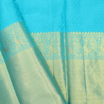 Mauveine Purple Jaali Kanjivaram Silk Saree