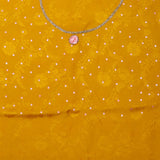 Deep Maroon Silk Saree With Hand Embroidery