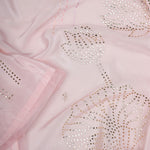 Pastel Pink Soft Silk Saree With Butti Embroidery