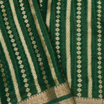 Bright Red Kota Banarasi Silk Saree