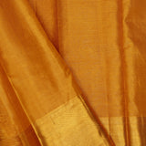 Autumn Gold Floral Jaal Kanjivaram Silk Saree