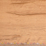 Silver Gold Dual-Colour Tissue Handcrafted Saree