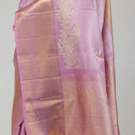 Corfu Pink Jaali Kanjivaram Silk Saree