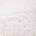 Vivid White Jaali Crafted Organza Saree