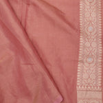Baby Pink Jaal Banarasi Silk Saree