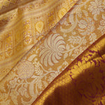 Autumn Gold Jaal Kanjivaram Silk Saree