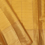 Light Gold Floral Jaal Kanjivaram Silk Saree